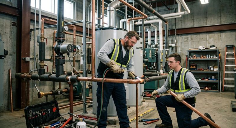 Industrial Plumbing Service in Denver, CO